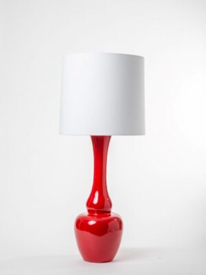 Lampara roja moderna