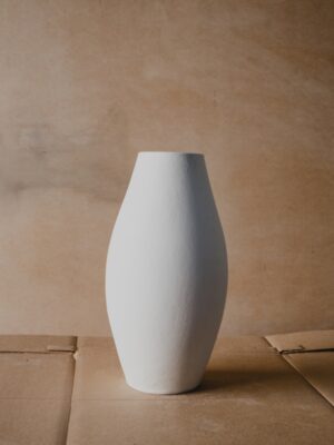 Jarrón artesanal estilo rústico moderno